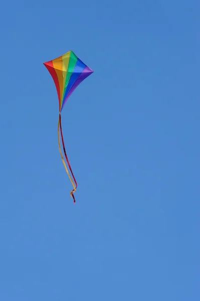 Flying a kite — Stock Photo, Image