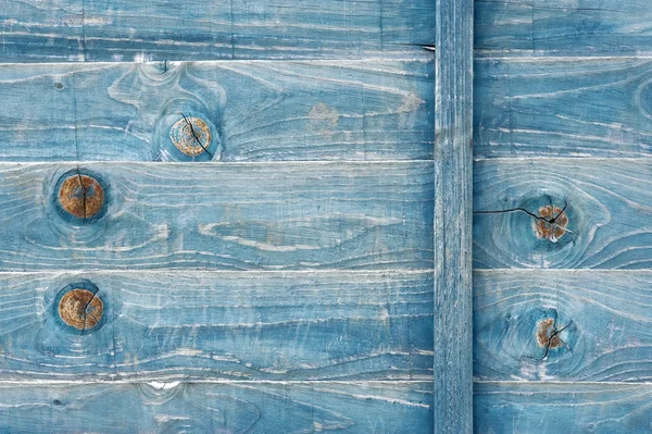 Blauw gekleurd hout — Stockfoto