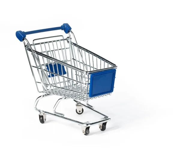 Izole alışveriş arabası — Stok fotoğraf