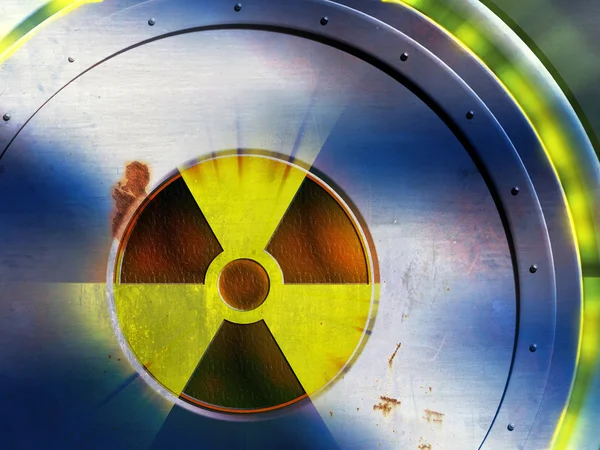 Radioactive danger — Stock Photo, Image