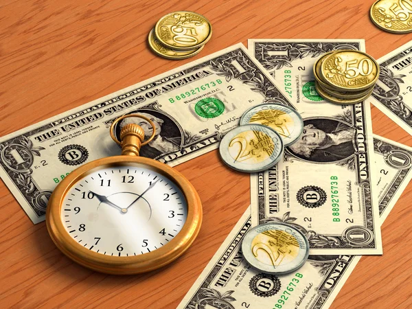 El tiempo es dinero —  Fotos de Stock