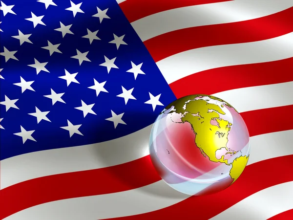 ธงสหรัฐอเมริกา — ภาพถ่ายสต็อก