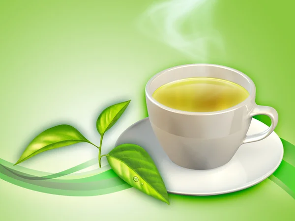 stock image Green tea