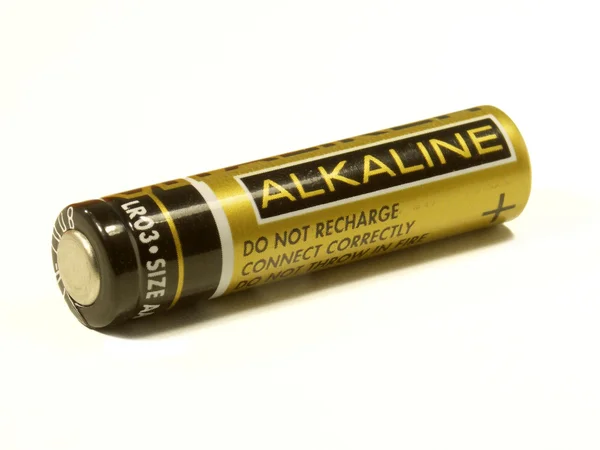 Alkaline battery — Stock Photo, Image