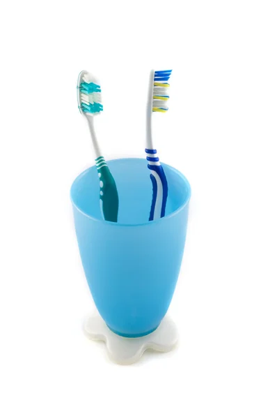 stock image Toothbrush on a cup