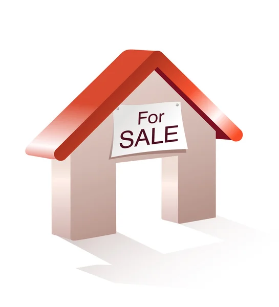Dom na sprzedaż — Wektor stockowy