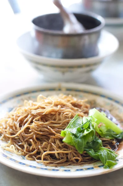 stock image Famous duck leg noodle