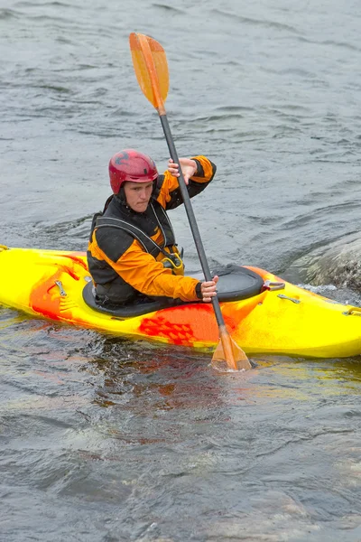 Kayak en Noruega — Foto de Stock