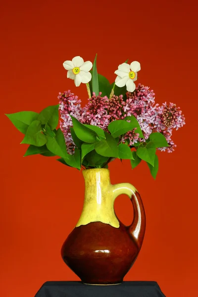 Virágok vázában — Stock Fotó
