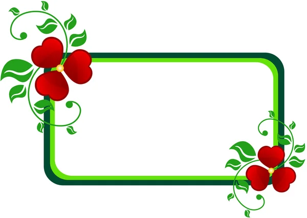 Banner de flores — Archivo Imágenes Vectoriales