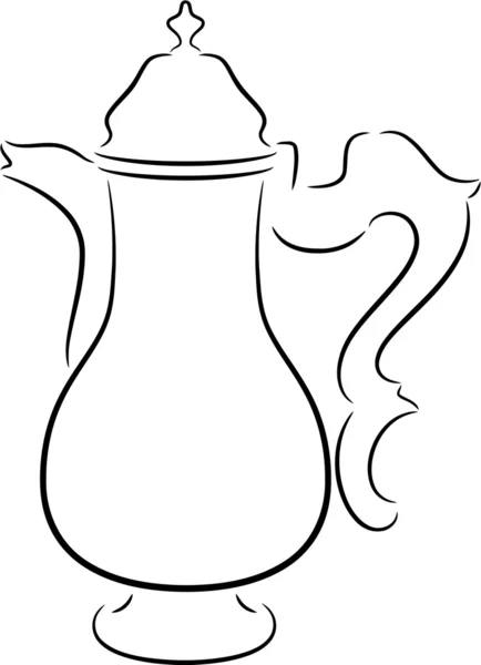 咖啡壶 — 图库矢量图片