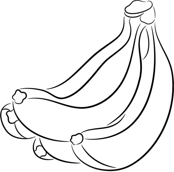 Банан — стоковый вектор