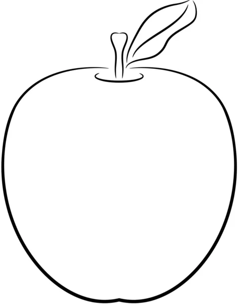 Pomme — Image vectorielle