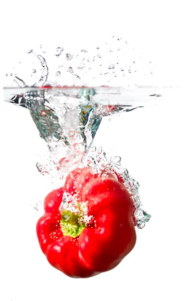 stock image Paprika in water