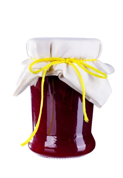 Marmelade jam in een pot — Stockfoto