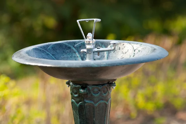 Public drinking water tap — Stock Photo, Image