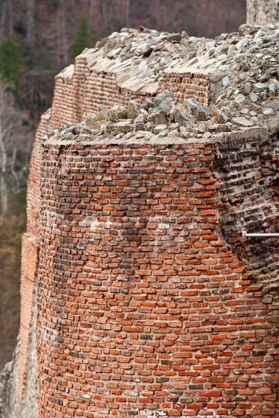 Vlad Tepes' fortress ruins — Stock Photo, Image