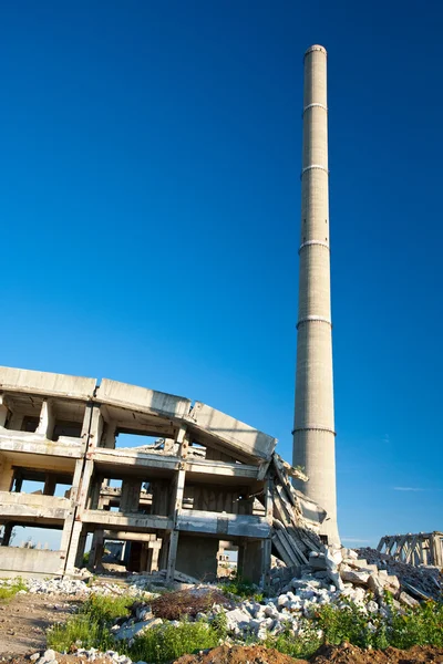 Sanayi Binaları terk — Stok fotoğraf