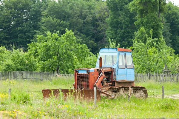Vintage bulldozer — Stockfoto