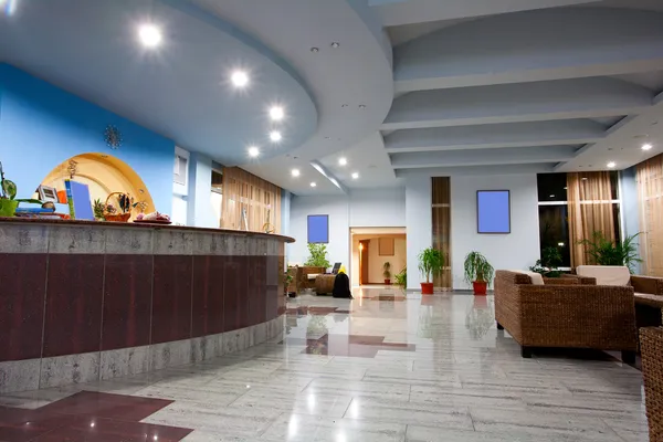 Lobby do Hotel — Fotografia de Stock