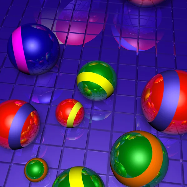 3d balls — Stock Photo, Image