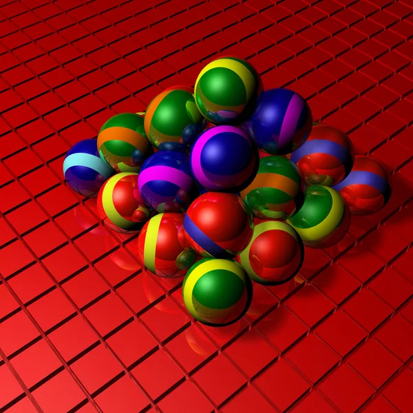3D topları — Stok fotoğraf