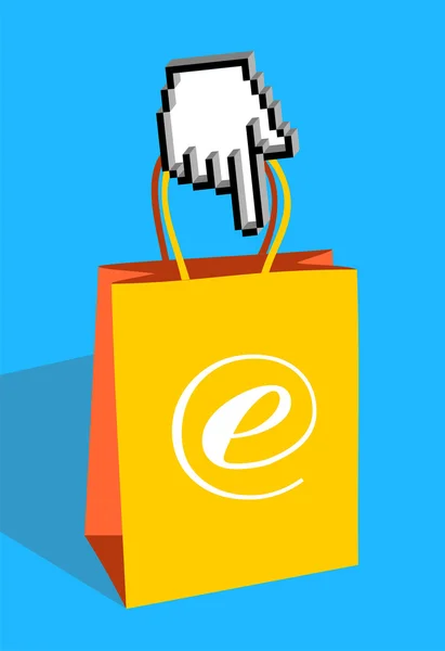 E-bag — Stock Vector