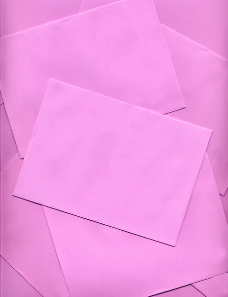 粉红信封 — 图库照片