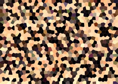 Leopard print tile clipart