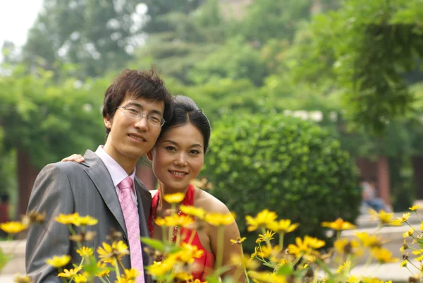 Asian couple — Stock Photo, Image