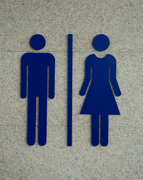 Washroom sign — Stock Photo, Image