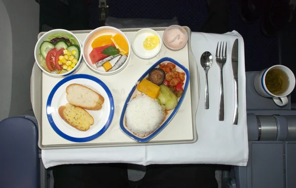 Airline meal — Stock Photo, Image