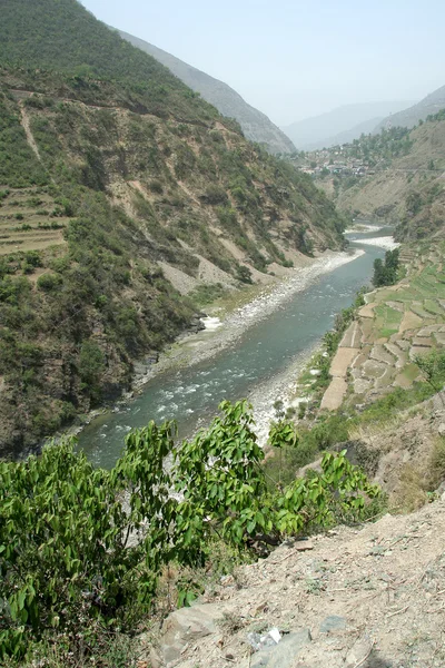 Yamuna River Valley — Stockfoto