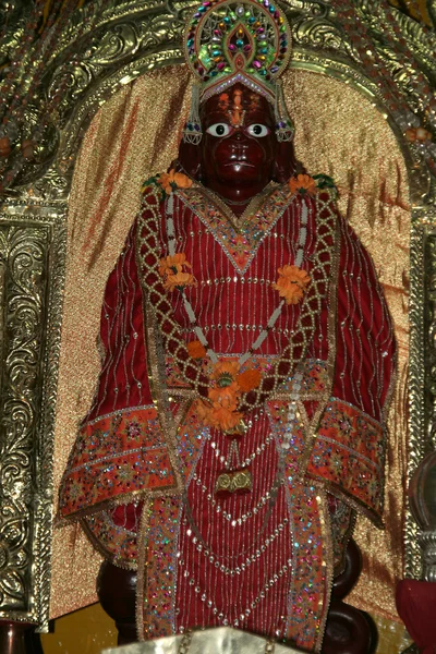 Dio Hanuman decorato — Foto Stock