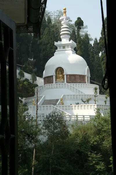 stock image Buddhist Stupa amidst Nature