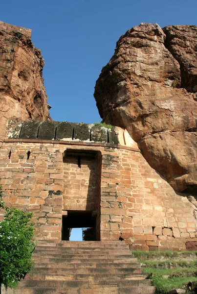 Wejście do fortu — Zdjęcie stockowe