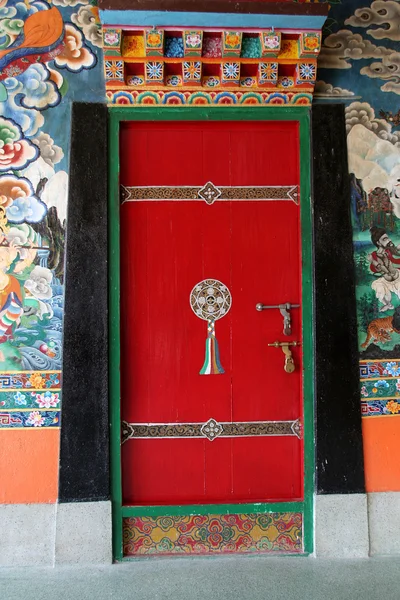 Puerta colorida — Foto de Stock