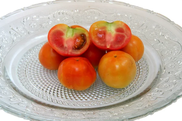 토마토의 조각 — 스톡 사진