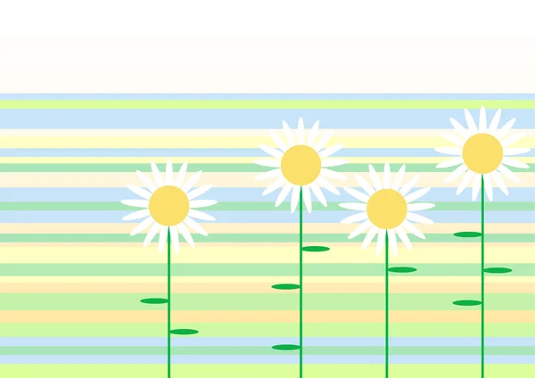 Våren bakgrund med plats för en text — Stock vektor