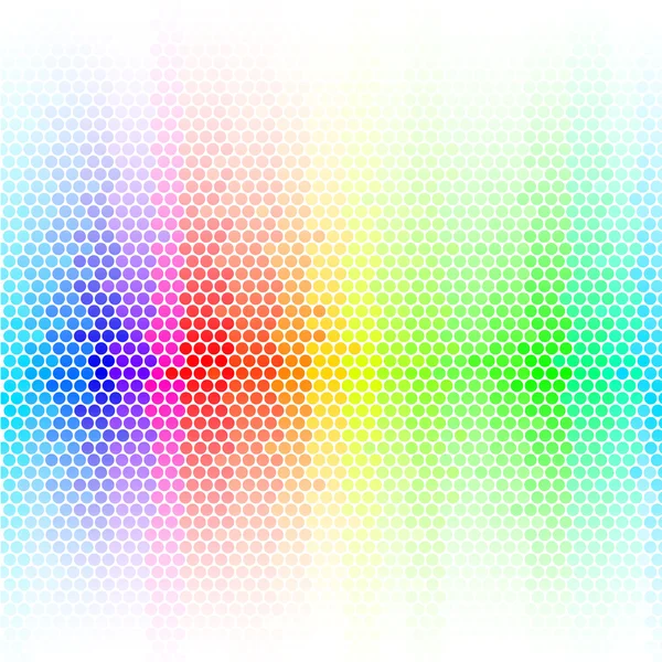 Vektor abstrakter Hintergrund, Regenbogen — Stockvektor