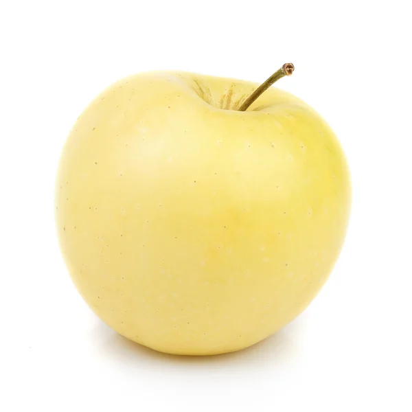 Golden apple isolerade — Stockfoto
