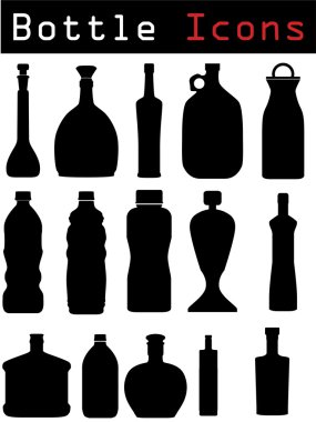 Bottle Icons clipart