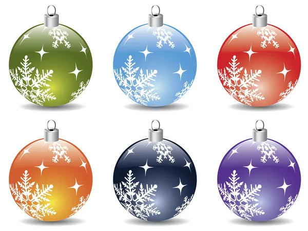 Christmas decorations — Stock Vector