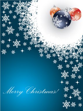 New blue Christmas clipart