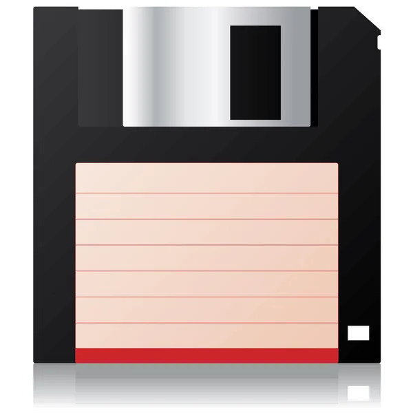 Klasszikus Floppy lemez — Stock Vector