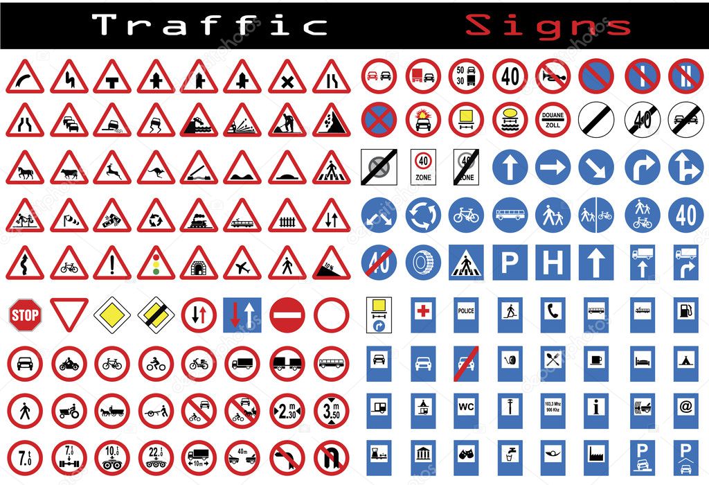 Traffic sign collection