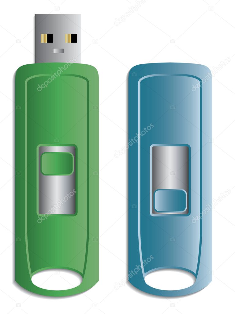 Hideable USB stick