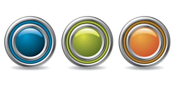 Cool buttons for the web — Stock Vector