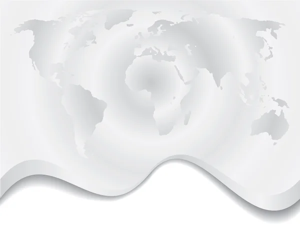 Carte d'ondulation grise — Image vectorielle