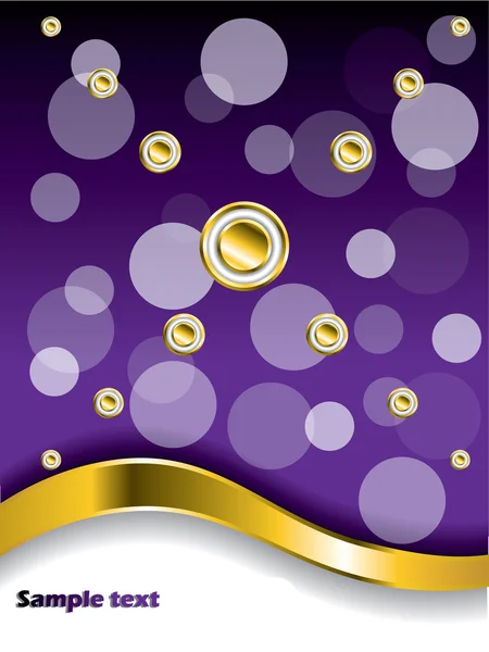 Fond violet pointillé — Image vectorielle